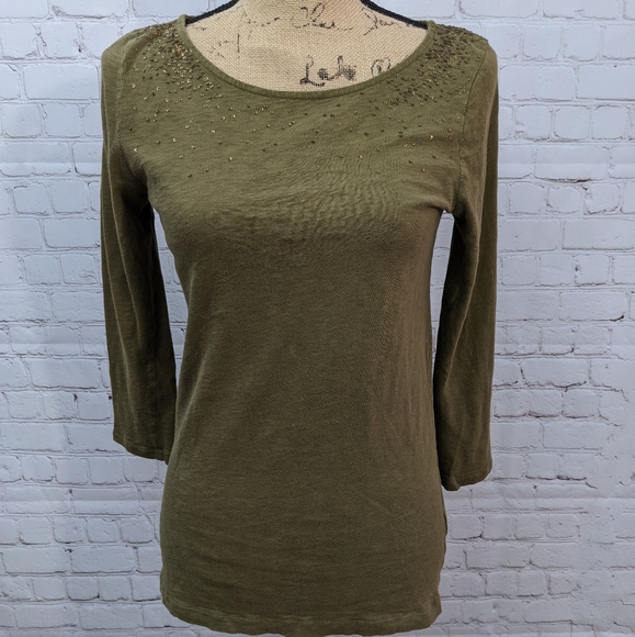 J. Crew Factory Sequins Top Small - Picture 1 of 6